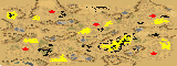 Sandy cliffs - Red Alert 2 Map Preview Image